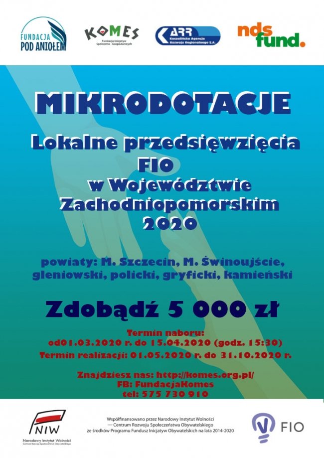 Trwa nabór na Mikrodotacje Lokalne Przedsięwzięcia