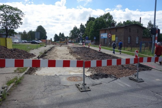 Przejazd zamknięty do soboty