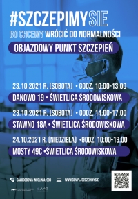 Objazdowy Punkt Szczepień w Danowie, Stawnie i Mostach