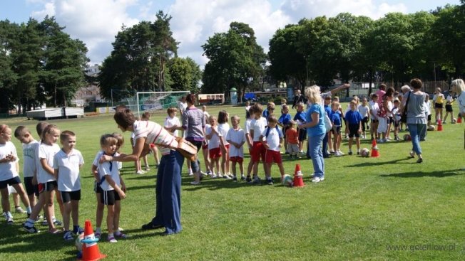 Przedszkolaki na sportowo w Dzień Dziecka