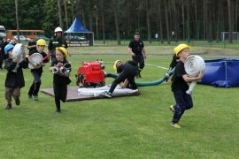 Najmłodsi strażacy rywalizują