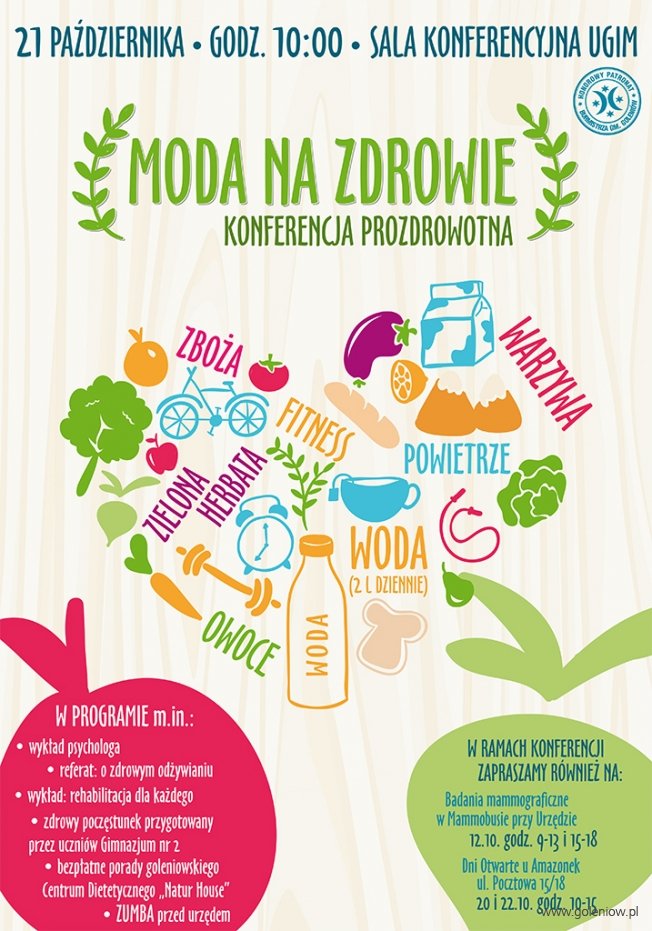 Moda na zdrowie - zaproszenie na konferencję prozdrowotną
