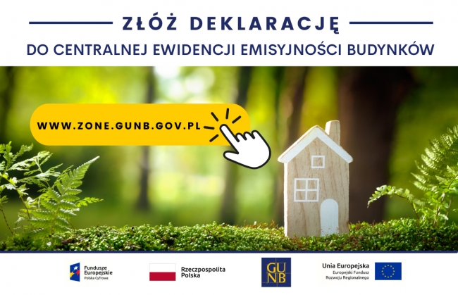 Od dziś składanie deklaracji do Centralnej Ewidencji Emisyjności Budynków