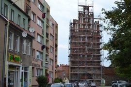 Brama Wolińska w remoncie
