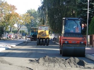 Utrudnienia w ruchu - prace bitumiczne