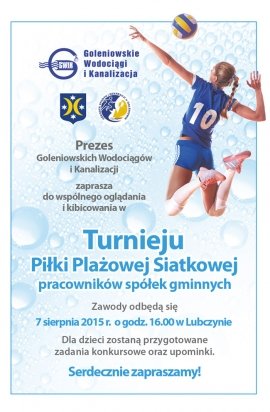 Turniej Piłki Plażowej Siatkowej pracowników spółek gminnych